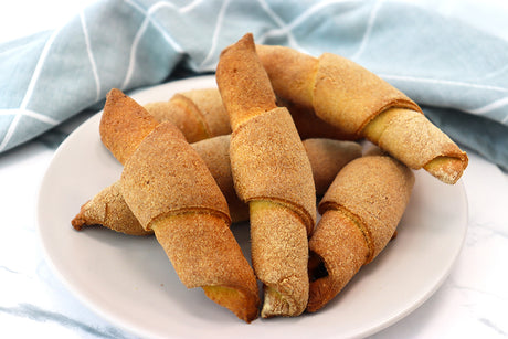 Chocolate filled crescent rolls