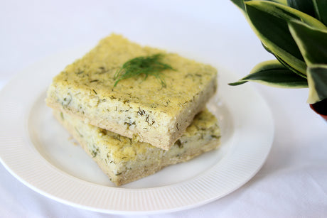 Dill and curd pie