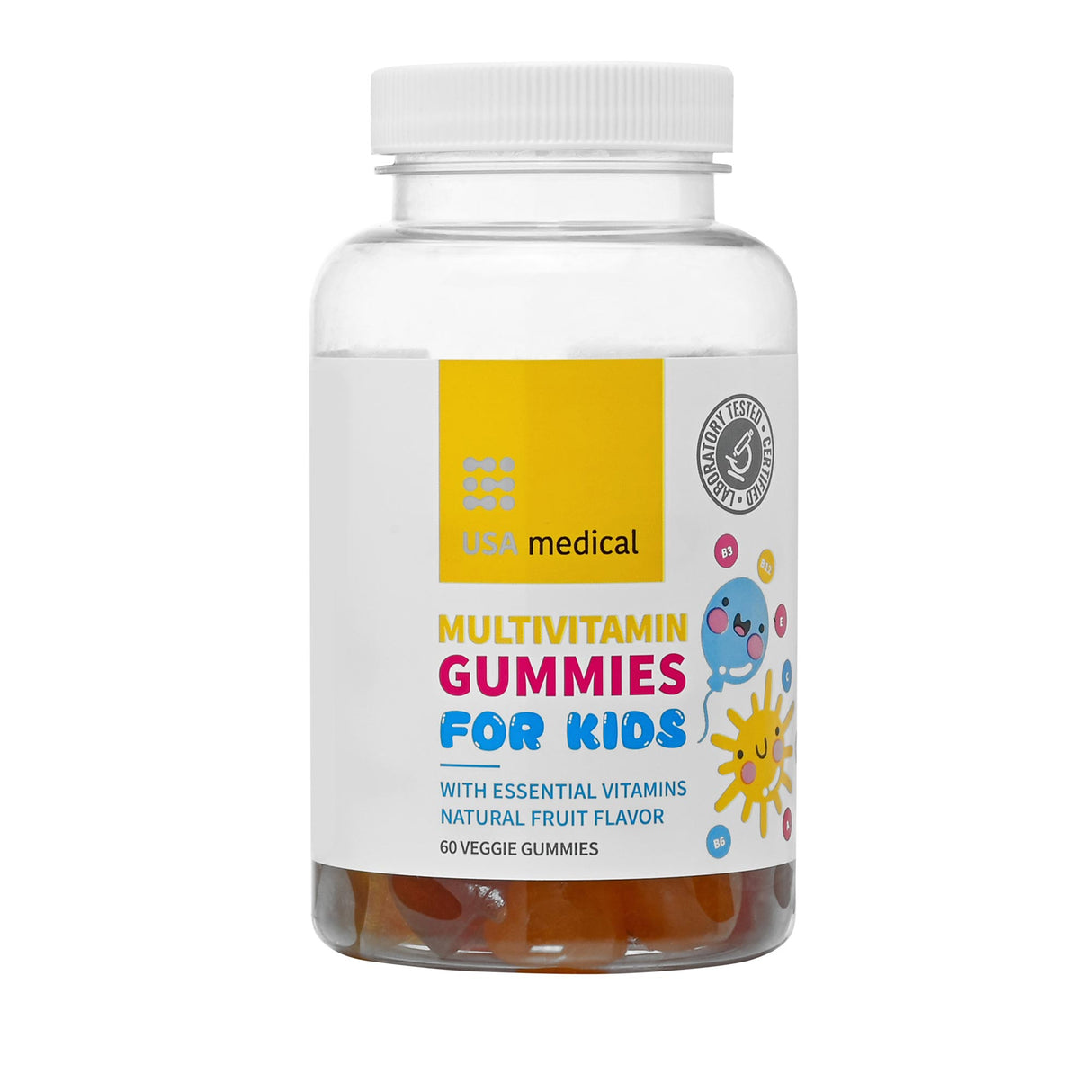 USA Medical Multivitamin Gummies for Kids 60 pcs
