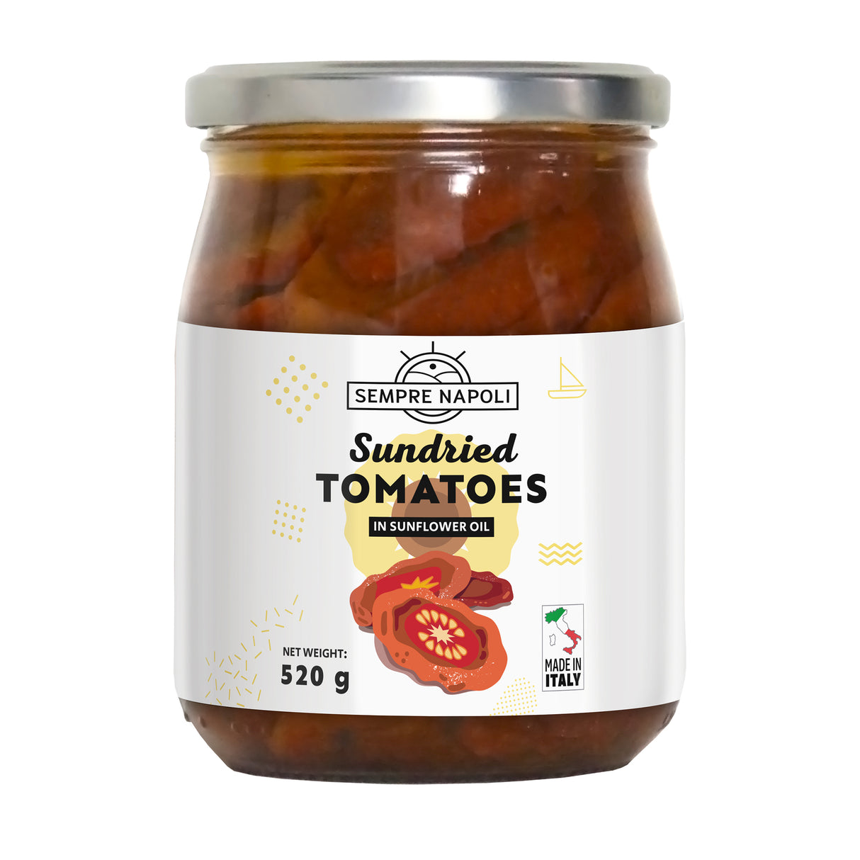 Semper Napoli – Suszone pomidory w oleju słonecznikowym 240g