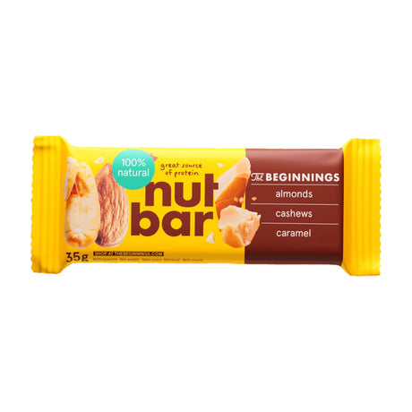 The Beginnings Nut caramel bar 35 g