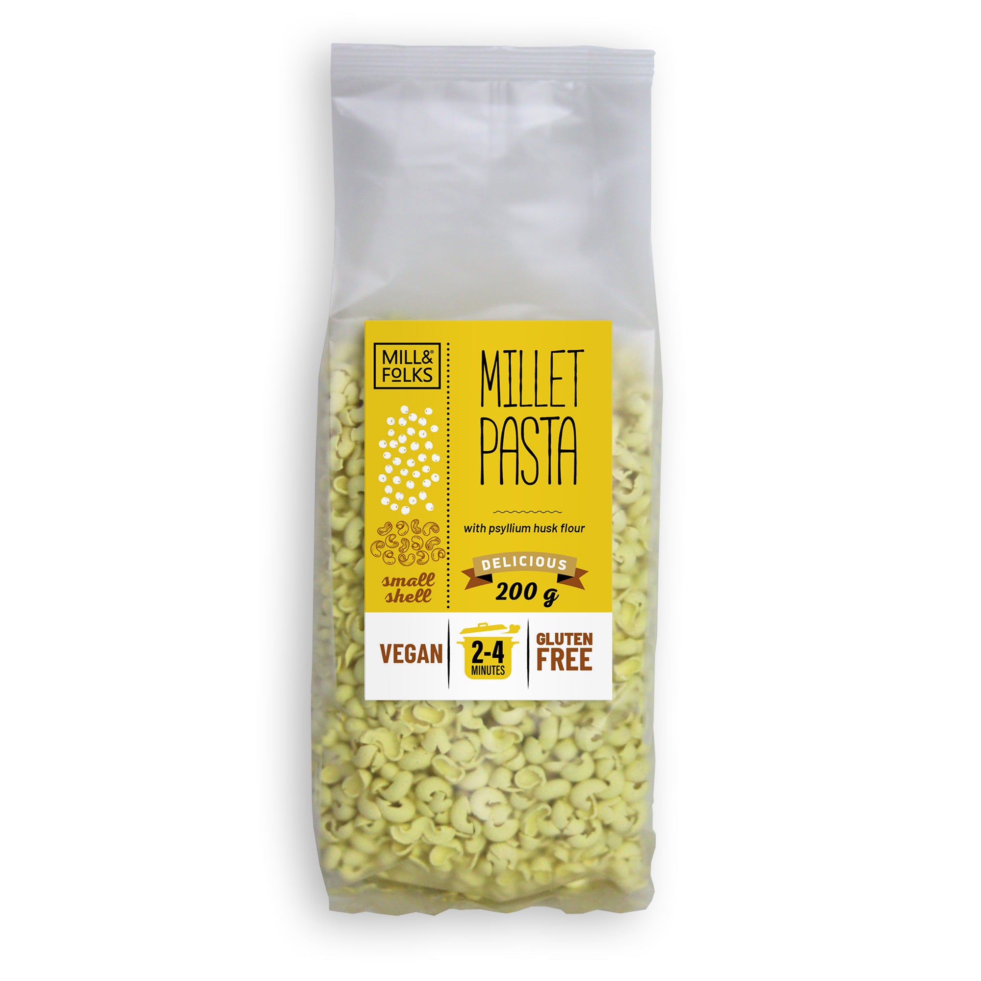 Pâtes complètes au millet BIO Werz 200g